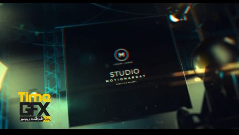 نمایش لوگو Cinematic Studio Logo
