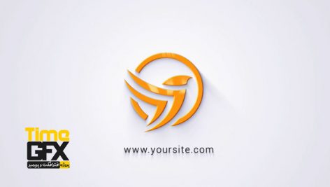 نمایش لوگو Clean & Simple Logo Reveal